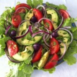 Uma salada refrescante, antioxidante e fácil de fazer!