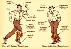 Quando os níveis de testosterona de um homem ficam muito baixos, ele vai ficar deprimido, muito cansado e estará correndo o risco de ter problemas maiores, como por exemplo, o Mal de Alzheimer´s. Segundo o médico americano Dr. Mark Hyman, especialista em diabetes, uma das principais causas desse problema é o consumo de açúcar refinado!